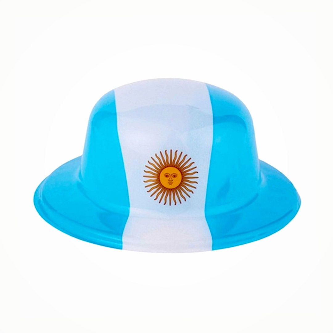 GORRO (1) GORRO PLASTICO CHAPLIN <P> Personalizala con tu logo - Imagen 1