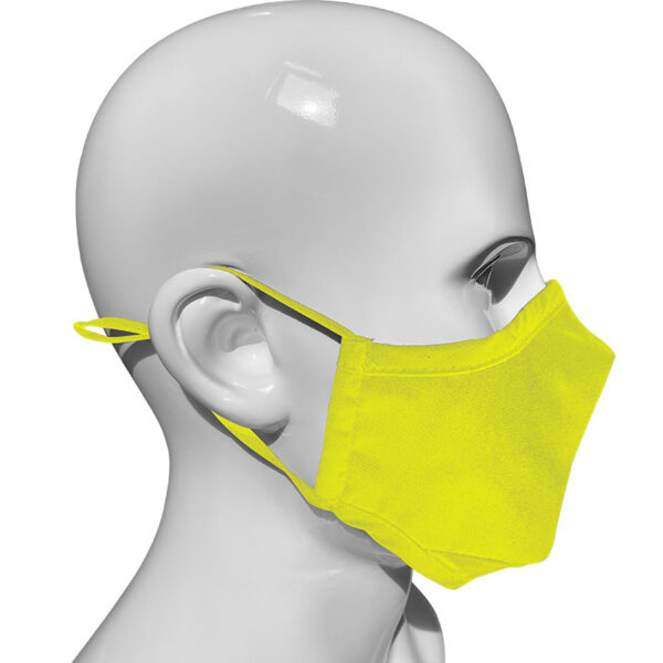 Barbijo SEGUVIAL de Alta Visibilidad Amarillo limón fluo - Imagen 1