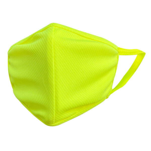 Barbijo SEGUVIAL de Alta Visibilidad Amarillo limón fluo - Imagen 2