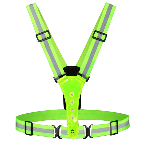 Bandolera SEGUVIAL de Alta Visibilidad Amarillo limón fluo - Imagen 1