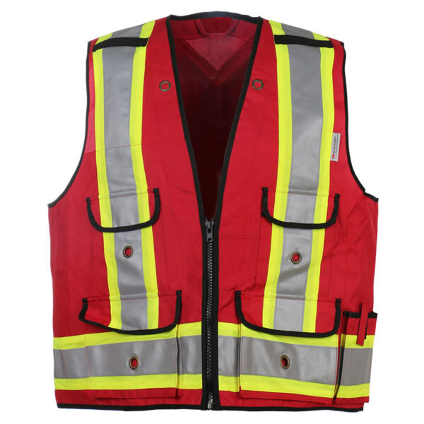 Chaleco SEGUVIAL de Alta Visibilidad Naranja fluo - Imagen 6