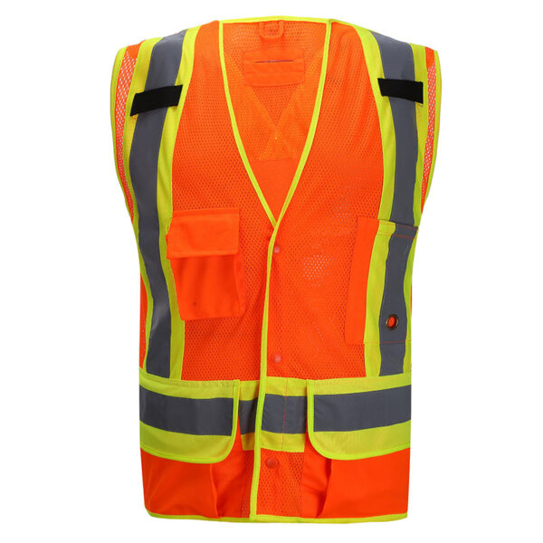 Chaleco SEGUVIAL de Alta Visibilidad Naranja fluo - Imagen 10