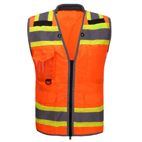 Chaleco SEGUVIAL de Alta Visibilidad Naranja fluo - Imagen 23
