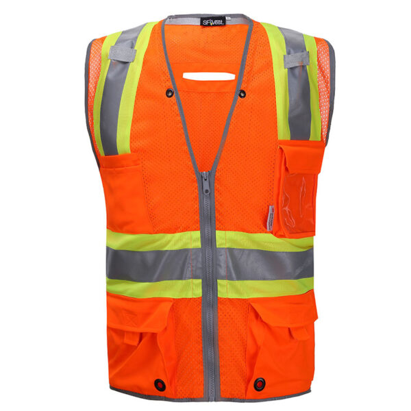 Chaleco SEGUVIAL de Alta Visibilidad Naranja fluo - Imagen 24
