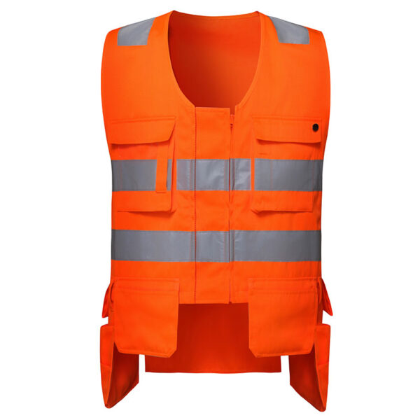 Chaleco SEGUVIAL de Alta Visibilidad Naranja fluo - Imagen 33