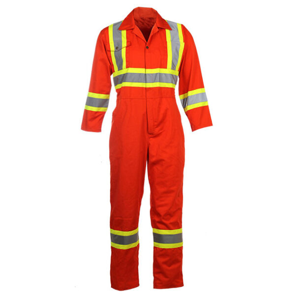 Mameluco SEGUVIAL de Alta Visibilidad Naranja fluo - Imagen 1