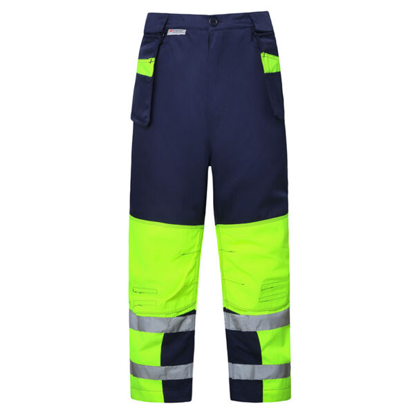 Pantalón SEGUVIAL de Alta Visibilidad Amarillo limón fluo - Imagen 3