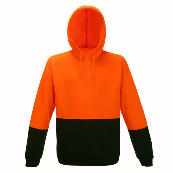 Campera polar SEGUVIAL de Alta Visibilidad Naranja fluo - Imagen 1