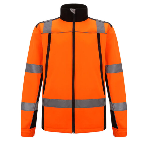 Campera polar SEGUVIAL de Alta Visibilidad Naranja fluo - Imagen 5