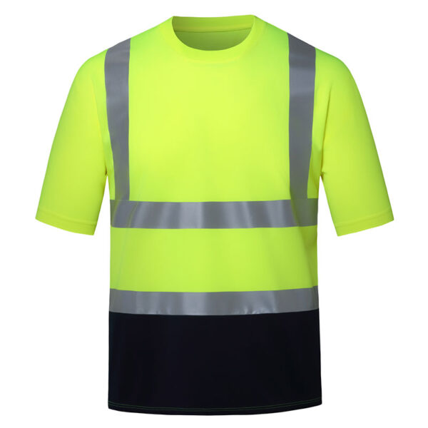 Remera / Chomba SEGUVIAL de Alta Visibilidad Amarillo limón fluo - Imagen 10