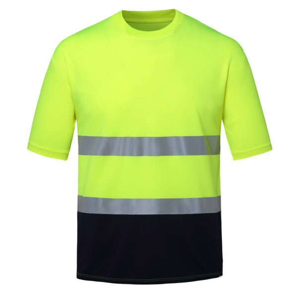 Remera / Chomba SEGUVIAL de Alta Visibilidad Amarillo limón fluo - Imagen 11