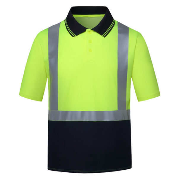 Remera / Chomba SEGUVIAL de Alta Visibilidad Amarillo limón fluo - Imagen 12