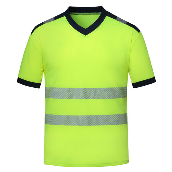 Remera / Chomba SEGUVIAL de Alta Visibilidad Amarillo limón fluo - Imagen 15
