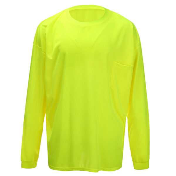 Remera / Chomba SEGUVIAL de Alta Visibilidad Amarillo limón fluo - Imagen 19